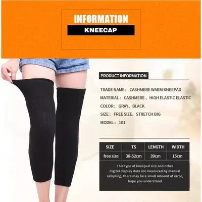 1 Pair Knee Warmer | Winter Warm Thermal Knee Warmers | Knee Protector (Random Color)